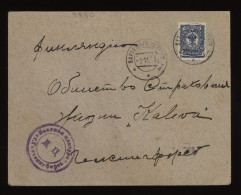 Russia 1915 10k Blue Cover To Finland__(9880) - Covers & Documents