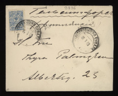 Russia 1909 7k Blue Cover To Finland__(9836) - Briefe U. Dokumente