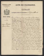 Switzerland 1857 Neuchatel Old Document__(10120) - Lettres & Documents