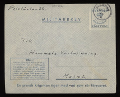 Sweden 1944 Nyköping Militärbrev__(10022) - Storia Postale