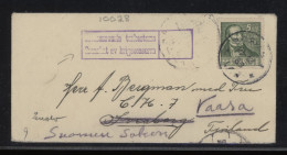 Sweden 1939 Censored Cover To Finland__(10028) - Lettres & Documents