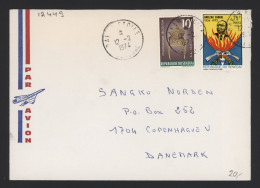 Senegal 1974 Air Mail Cover To Denmark__(12449) - Sénégal (1960-...)