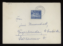 Saarland 1950's Sulzbach Cover__(10111) - Lettres & Documents