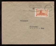 Saargebiet 1931 Saarbrucken 2 Slogan Cancellation Cover__(8586) - Storia Postale