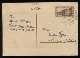 Saargebiet 1928 Special Cancellation Stationery Card__(8253) - Enteros Postales