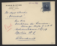 Venezuela 1932 Cover To Germany__(12388) - Venezuela