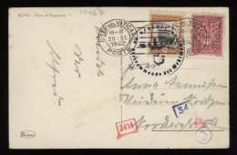Vatican 1942 Censored Postcard To Germany__(10467) - Brieven En Documenten