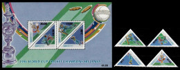 (0455) Sri Lanka  1996 / Sport / Cricket Sheet / Bf / Bloc  ** / Mnh  Michel BL 64 - Sri Lanka (Ceylon) (1948-...)
