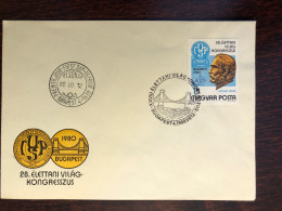 HUNGARY FDC COVER 1980 YEAR PHYSIOLOGY RABIES VACCINE HEALTH MEDICINE STAMPS - FDC