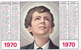 Calendarietto - S.gabriele - Don  Bosco - Anno 1970 - Petit Format : 1961-70