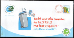 Pseudo PàP Prêt-à-Poster Cap Atlantique 20 01 2013 Pourquoi Jeter Quand On Peut Recycler - Privatganzsachen