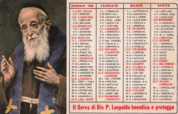 Calendarietto - Portavoce Di P.marco E P.leopoldo - Anno 1965 - Tamaño Pequeño : 1961-70