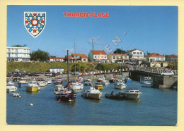 44. THARON-PLAGE – Le Port – Blason (animée) (voir Scan Recto/verso) - Tharon-Plage