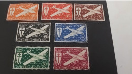 ST PIERRE Et MIQUELON POSTES AÉRIENNES 4/10 ** GRAND LUXE +++++ - Unused Stamps