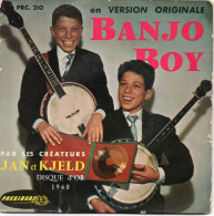 DISQUE VINYL 45 T DU GROUPE DANOIS JAN ET KJELD - BANJO BOY - Disco, Pop