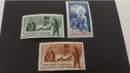 ST PIERRE Et MIQUELON POSTES AÉRIENNES 1/3 ** GRAND LUXE +++++ - Unused Stamps