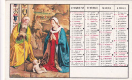 Calendarietto - Natività - Anno 1967 - Tamaño Pequeño : 1961-70