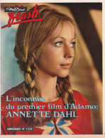 4° Trimestre 1970--Supplément Du N°1224 -"People"-NOUS DEUX FLASH-"Annette- ADAMO-Pascale AUDRET  "-Lucky Luke - Gente