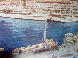 CROATIA HRVATSKA RIJEKA NAVE SHIP  FERRY E ALISCAFO VB1965  JV5752 - Croazia