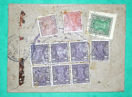 RECOMMANDE REGISTERED LETTER INDIA FOR FRANCE - Andere & Zonder Classificatie