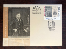 HUNGARY FDC COVER 2016 RED CROSS YEAR DOCTOR JESSINIUS ANATOMY HEALTH MEDICINE STAMPS - FDC