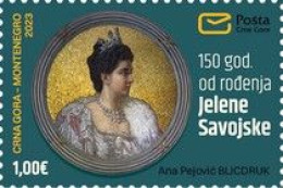 Montenegro, 2023, The 150th Anniversary Of The Birth Of Elena Of Montenegro, 1873-1946 (MNH) - Montenegro
