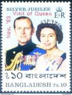Visita Di Elisabetta II 1983. - Bangladesch