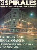 Spirales Journal De Culture Internationale N°22-23 Janvier-février 1983 - Le Portrait Dans La Danse - La Chambre - La Pe - Otras Revistas