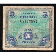 FAY VF 17/01 - 5 FRANCS DRAPEAU - JUIN 1944 - PICK 115 - TB - Ohne Zuordnung