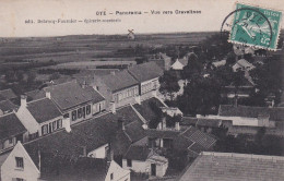 OYE--1909--Panorama--Vue Vers Gravelines.... Timbre...... Cachet  ....à Saisir - Oye Plage