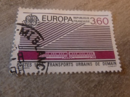 Europa - Transports - 3f.60 - Yt 2532 - Violet Et Noir - Oblitéré - Année 1988  - - 1988