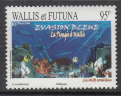 2008 Wallis & Futuna Coral Reef Marine Life Fish  Complete Set Of 1 MNH - Ungebraucht