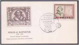 Heliocentric Theory Of Copernicus, Kopernikus, Mathematics, Mathematician, Astronomy, Astronomer, History, Science, FDC - Astronomy