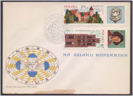 Heliocentric Theory Of Copernicus, Kopernikus, Mathematics, Mathematician, Astronomy, Astronomer, History, Science FDC - Astronomie