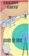 Dépliant De Présentation Des Métiers De L'Aviation Légère De L'Armée De Terre - ALAT - Salon Du Bourget 1983 - Fliegerei