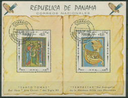 Panama 1968 Religiöse Gemälde Block 82 Gestempelt (C93865) - Panama
