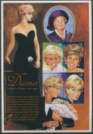 St. Vincent - Grenadinen 1997 Tod V. Lady Diana Klbg. 4218/21 K Postfr. (C93825) - St.Vincent E Grenadine