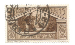 (REGNO D'ITALIA) 1934, NASCITA DI VIRGILIO - Serie Di 9 Francobolli Usati, Annulli Da Periziare - Oblitérés