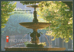 Schweiz 2000 Pro Patria Ortsbilder Carouge Markenheftch.0-117 Postfrisch(C62153) - Markenheftchen