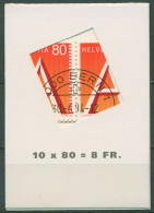 Schweiz 1994 Freimarke A-Post Markenheftchen 0-98 Gestempelt (C62178) - Markenheftchen
