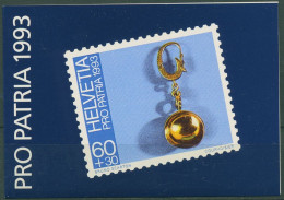 Schweiz 1993 Pro Patria Volkskunst Markenheftchen 0-95 Postfrisch (C62139) - Markenheftchen