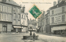 51* SEZANNE  Fontaine Place De La Republique   RL24,1812 - Sezanne