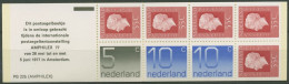 Niederlande 1976 Königin Juliana Markenheftchen MH 23 A Postfrisch (C62211) - Carnets Et Roulettes