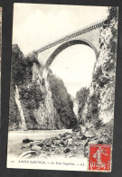 SAINT SAUVEUR  " Pont  Napoléon  "    1908       Animée - Saint-Sauveur