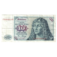 Billet, République Fédérale Allemande, 10 Deutsche Mark, 1980, 1980-01-02 - 10 Deutsche Mark