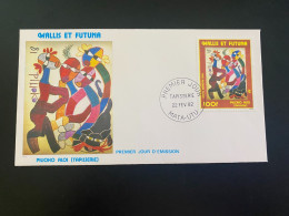 Enveloppe 1er Jour "Tapisserie Pilioko Aloi" 22/02/1982 - PA114 - Wallis Et Futuna - FDC