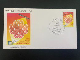 Enveloppe 1er Jour "Année Mondiale Des Communications - Satellites" 25/08/1983 - 305 - Wallis Et Futuna - FDC