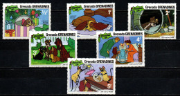 GRENADA GRENADINES - 1981 - Various Scenes From Walt Disney’s Film Lady And The Tramp - MNH - Grenade (1974-...)