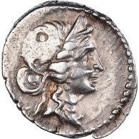 Jules César, Denier, 47-46 BC, Africa, Argent, TTB, Crawford:458/1 - République (-280 à -27)
