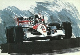 RACING FORMULA ONE F 1 F1 MCLAREN HONDA CAR * MARLBORO SMOKING CIGARETTE SHELL PAINTING * Gerencser Attila 01 * Hungary - PKW